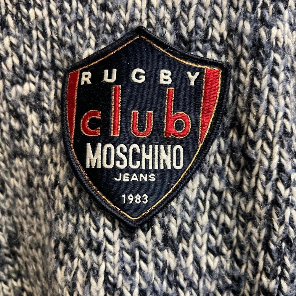 Women's vintage Moschino  Blue Sweater xl - Picture 2 of 4